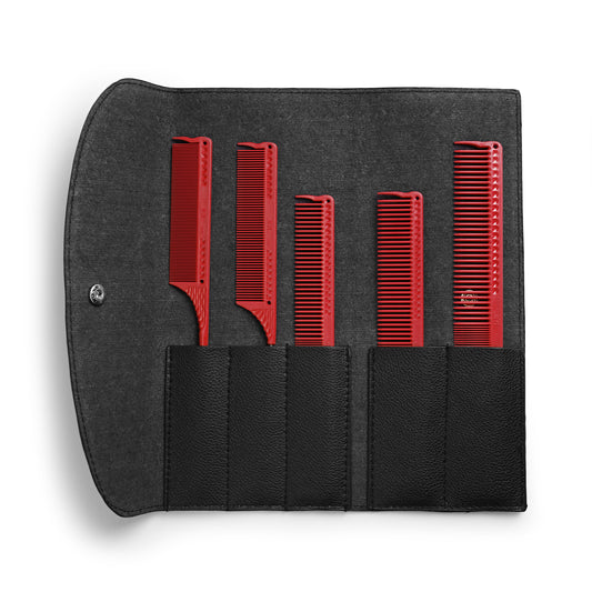 JRL Styling Comb Set - Red