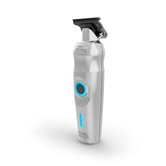 Gamma Cyborg Trimmer with X-PRO T-blade and LED charging dock