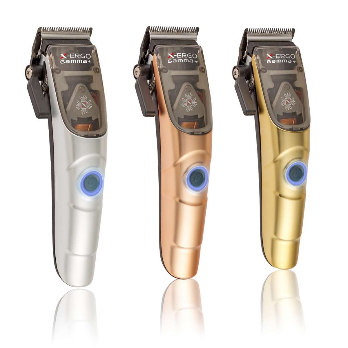 Gamma X-Ergo Clipper with ergonomic design and powerful blades