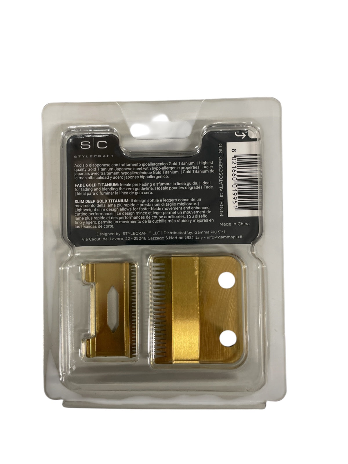 Stylecraft Replacement Blade Fade Slim Deep Tooth